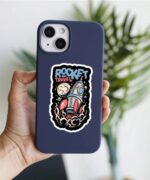 Rocket Travel Sticker