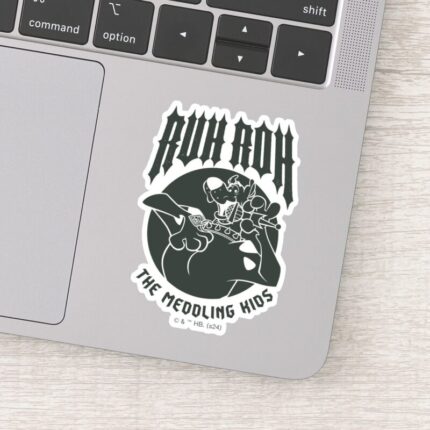 Ruh Roh Scooby Doo The Meddling Kids Icon Sticker