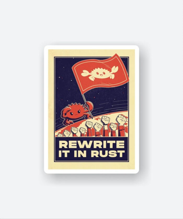 Rust Programming Sticker