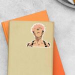 Ryomen Sukuna Minimalist Anime Stickers