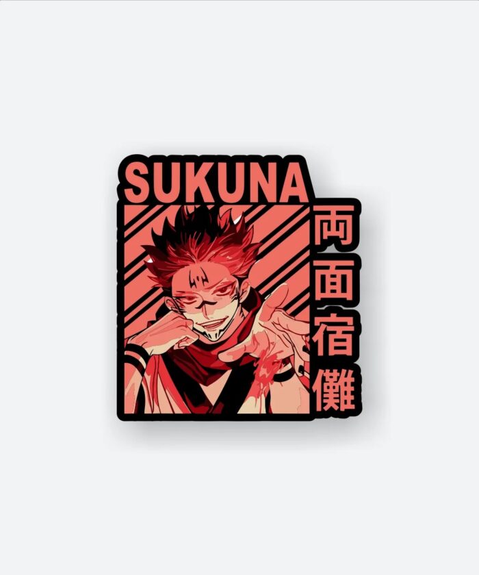 Ryomen Sukuna Sticker