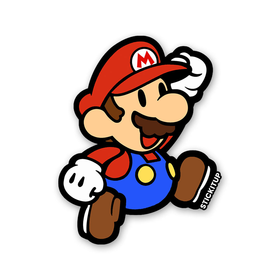 S Mario Sticker