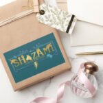 SHAZAM Fury Of The Gods Mythical Logo Rectangular Sticker