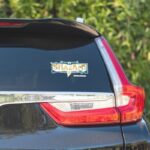 SHAZAM Fury Of The Gods Mythical Logo Sticker