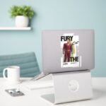 SHAZAM Fury Of The Gods Retro Album Style Art Sticker