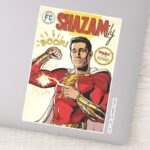 SHAZAM Fury Of The Gods SHAZAMily Comic Cover Sticker