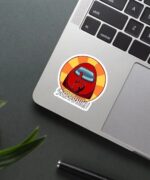 SHHHHHH Among Us Sticker