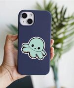 Sad Octopus Sticker