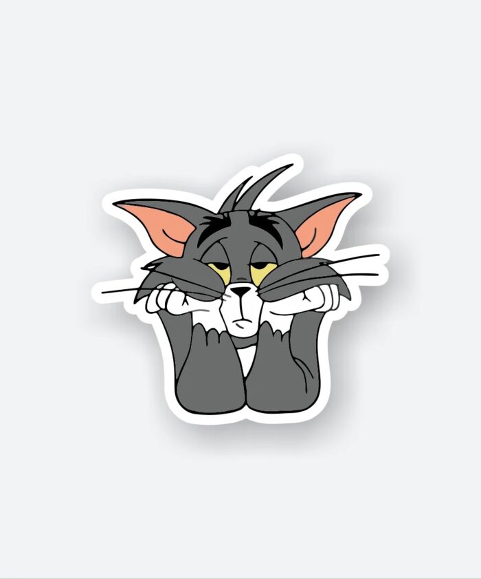 Sad Tom Sticker