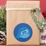 Sadness 2 Classic Round Sticker