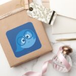 Sadness 2 Square Sticker