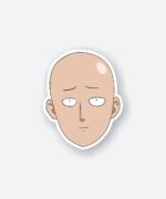 Saitama Face Sticker