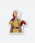Saitama In Love Sticker