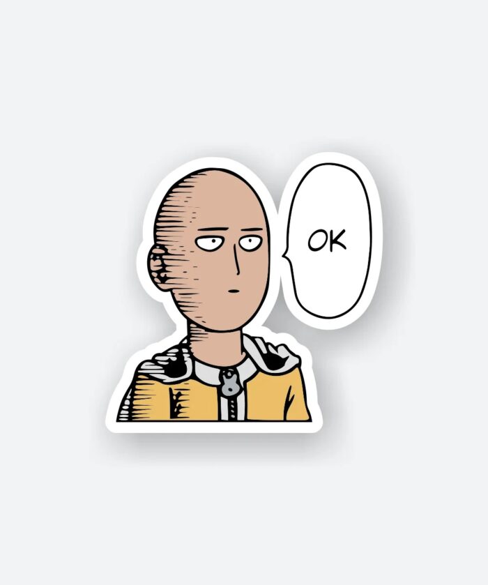 Saitama OK Sticker