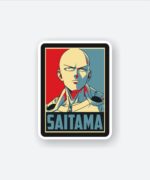 Saitama One Punch Man Sticker