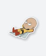 Saitama Resting Chibi Sticker