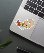 Saitama Resting Chibi Sticker