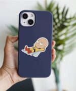 Saitama Resting Chibi Sticker