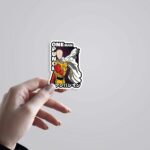 Saitama The Caped Baldy Anime Stickers