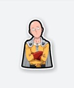 Saitama Wondering Sticker