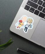Saitama And Genos Sticker