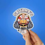 Saitamas Gym Sticker