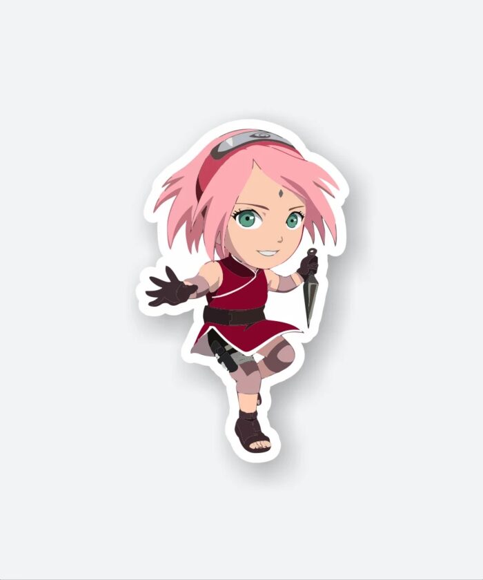 Sakura Haruno Kawaii Sticker