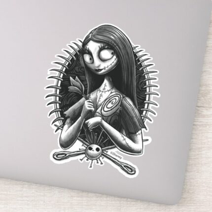 Sally Nightmare Before Christmas Tatoo Style Sticker