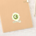 Samurai Jack Leaping Graphic Sticker