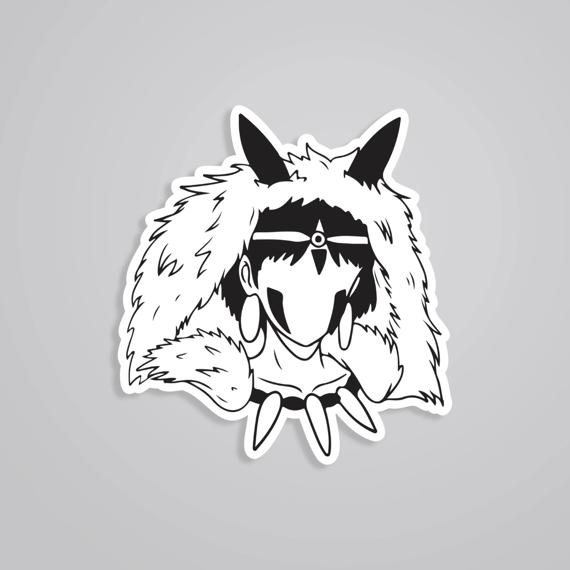 San The Wolf Princess Anime Stickers San The Wolf Princess Anime Stickers