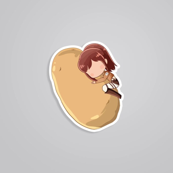 Sashas Potato Anime Stickers