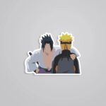 Sasuke And Naruto Anime Stickers