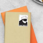 Satoru Gojo Black White Anime Stickers