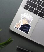 Satoru Gojo Byebyekawaii Sticker