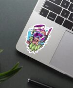 Scooba Skull Sticker
