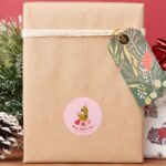 Scooby Doo Happy Hearts Day Classic Round Sticker