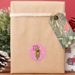 Scooby Doo Butterfly Kisses Classic Round Sticker