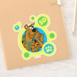 Scooby Doo Circles SD Badge Sticker