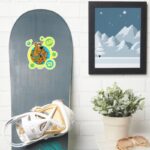 Scooby Doo Circles SD Badge Sticker