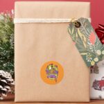 Scooby Doo Creepy Crawlies Classic Round Sticker