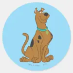 Scooby Doo Cuter Than Cute Classic Round Sticker