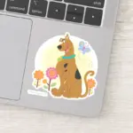 Scooby Doo Following Butterfly Sticker