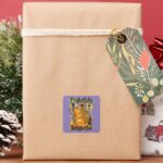 Scooby Doo Frightfully Delightful Square Sticker