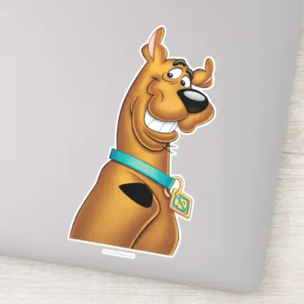 Scooby Doo Grin Sticker