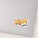 Scooby Doo Halloween Snack Logo Sticker