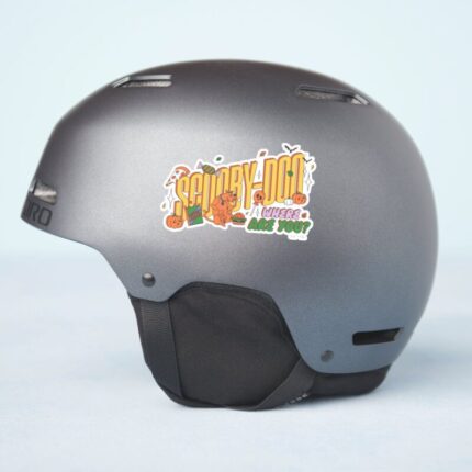 Scooby Doo Halloween Snack Logo Sticker