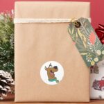 Scooby Doo Happy Face Classic Round Sticker