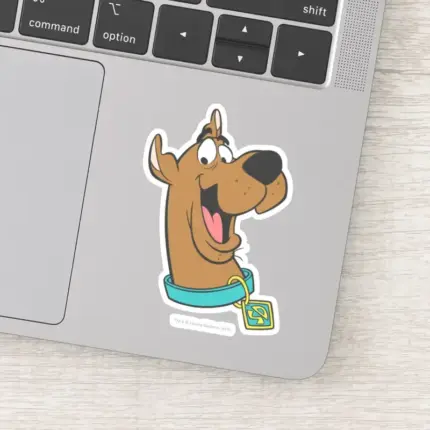 Scooby Doo Happy Face Sticker
