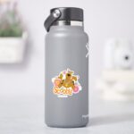 Scooby Doo In Flowers Sticker