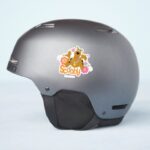 Scooby Doo In Flowers Sticker